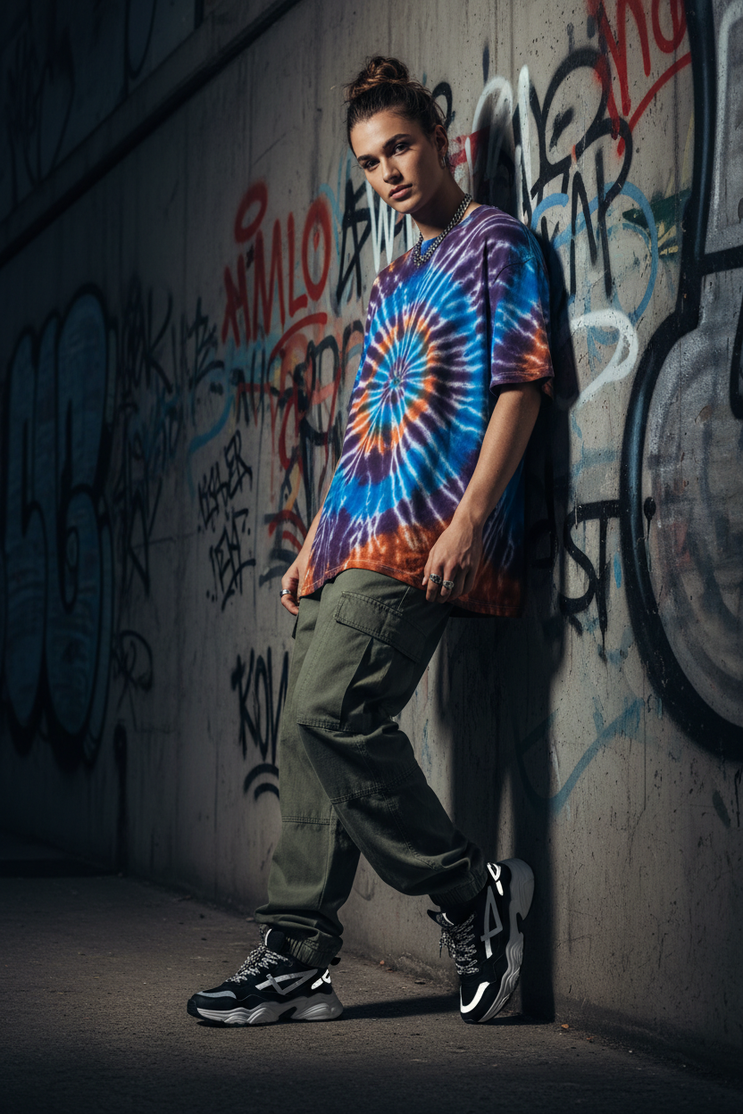 Tie Dye Oversized T-shirts